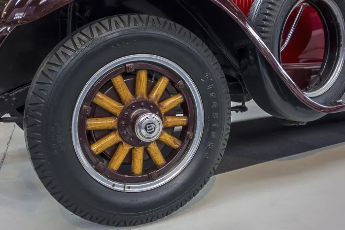 Framed Print : Close-up of vintage automobile