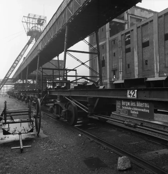 Framed Print : Closed collieries, colliery ruins