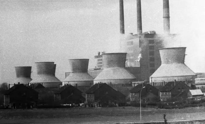 Framed Print : Closed collieries, colliery ruins