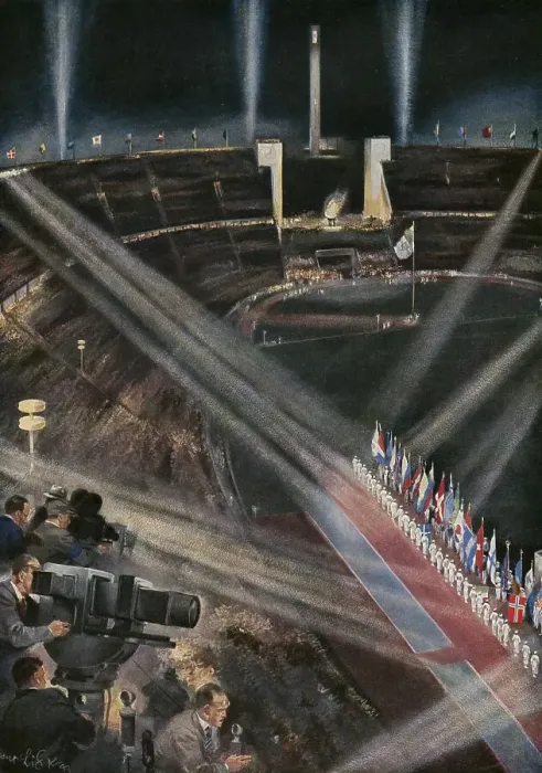 Framed Print : The Closing Ceremony in the Olympic Stadium Framed Print : The Closing Ceremony in the Olympic Stadium