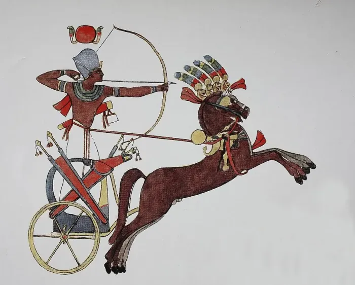 Framed Print : Clothing in Ancient Egypt, New Kingdom