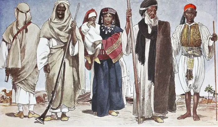 Framed Print : Clothing, fashion in Africa, Egypt Framed Print : Clothing, fashion in Africa, Egypt