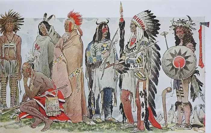 Framed Print : Clothing, fashion in North America
