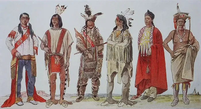 Framed Print : Clothing, fashion in North America