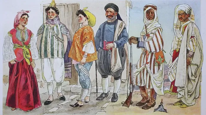 Framed Print : Clothing, fashion in Tunisia, Tunis