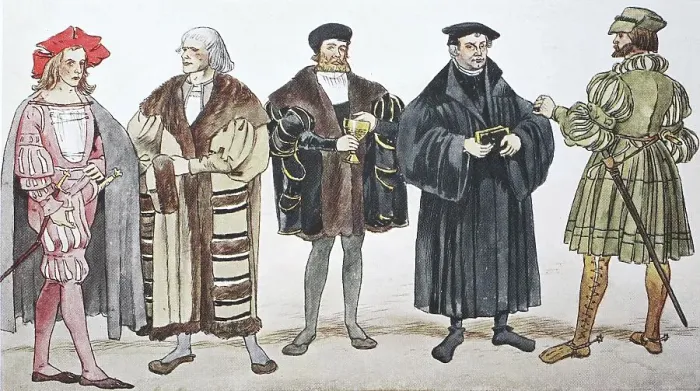 Framed Print : Clothing, during the Reformation c