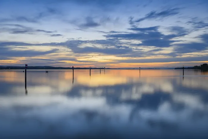 Framed Print : Cloud formation at sunrise over Lake Constance Framed Print : Cloud formation at sunrise over Lake Constance