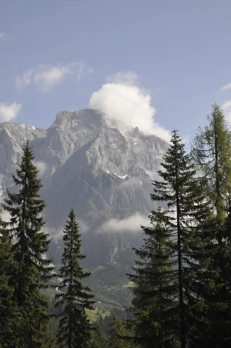 Framed Print : Clouds, Hochkonig, mountain