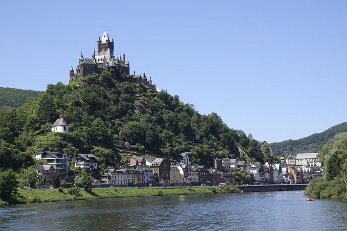 Framed Print : Cochem near Reichsburg