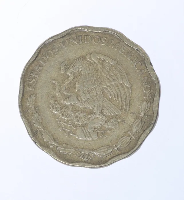 Framed Print : Coin, 50 Centavos, Mexico, Central America Framed Print : Coin, 50 Centavos, Mexico, Central America