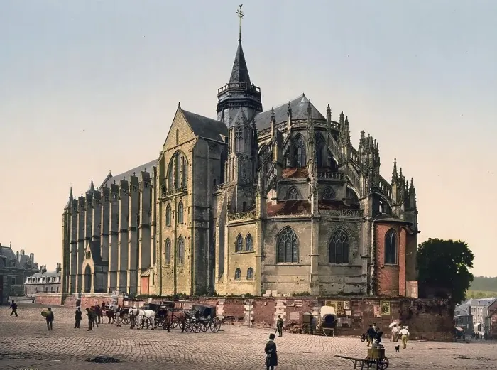 Framed Print : Collegiate Church of Notre-Dame and St Laurent O'Toole