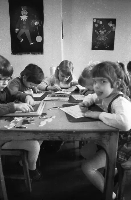 Framed Print : This colliery kindergarten with lots of music and paintings by Ruhrkohle AG (RAG)