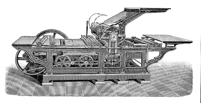 Framed Print : Collotype press, by Schmiers, Werner & Stein