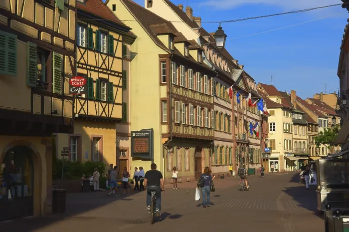 Framed Print : Colmar, Half-timbered Houses, Old Town