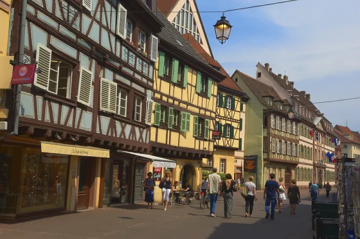 Framed Print : Colmar, Half-timbered Houses, Old Town