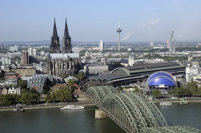 Framed Print : Cologne Cathedral, Deutz Bridge Framed Print : Cologne Cathedral, Deutz Bridge