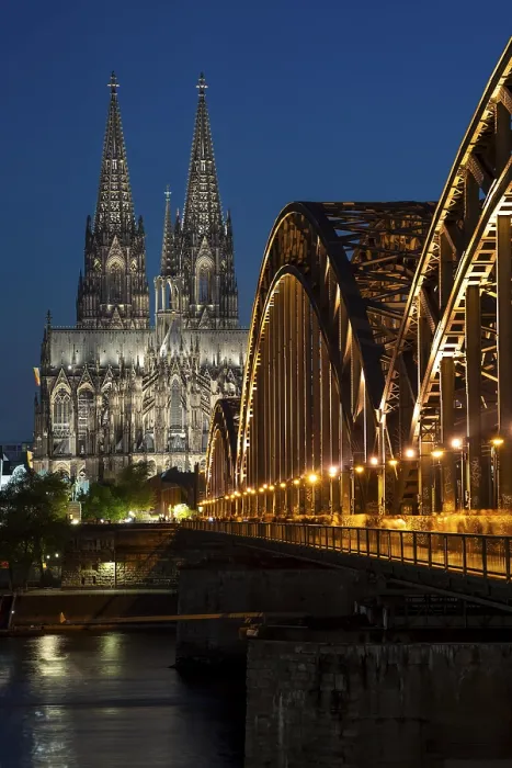 Framed Print : Cologne Cathedral, has been shining in new light since Easter 2025 Framed Print : Cologne Cathedral, has been shining in new light since Easter 2025