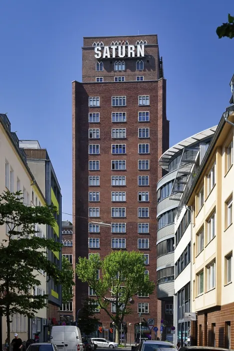 Framed Print : Cologne, Germany April 29 2025: The historic Hansahochhaus