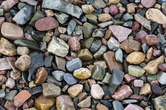 Framed Print : Colored Stones, Beach, Snaddvika
