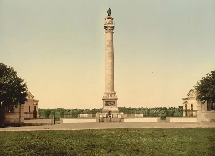 Framed Print : The column of the great army, Boulogne-sur-Mer