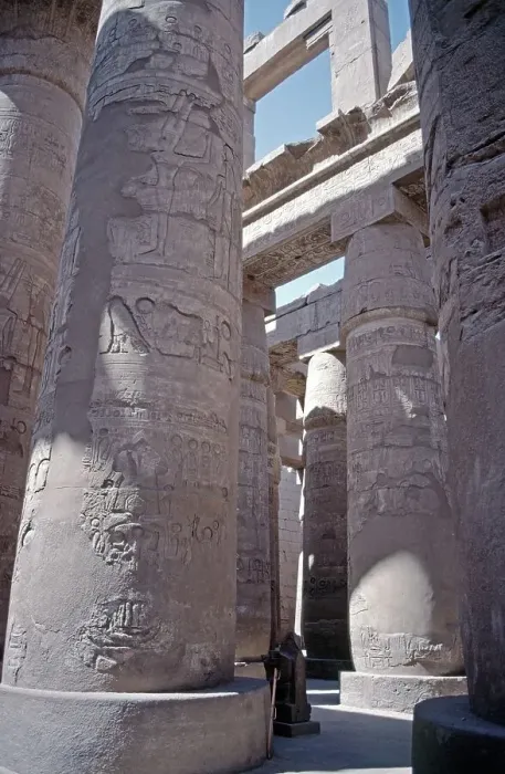 Framed Print : Columns, Great Hall of Columns