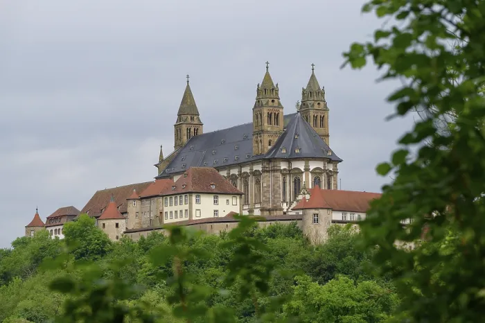 Framed Print : Comburg, Benedictine monastery Framed Print : Comburg, Benedictine monastery