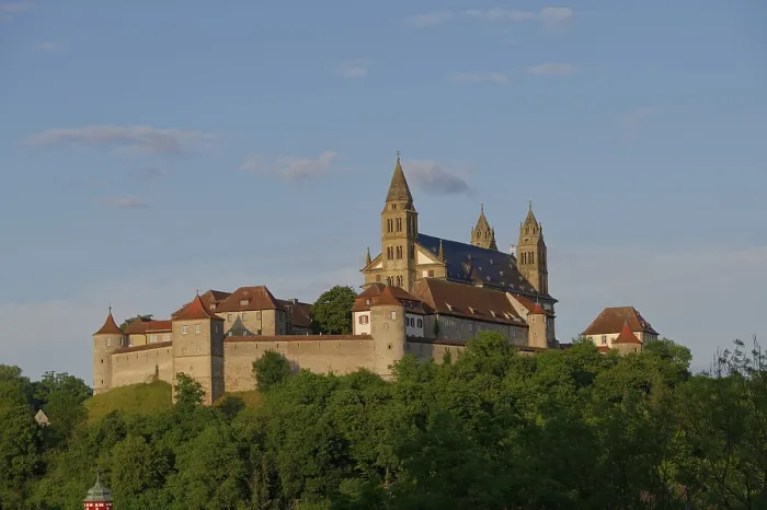 Framed Print : Comburg, Benedictine monastery Framed Print : Comburg, Benedictine monastery