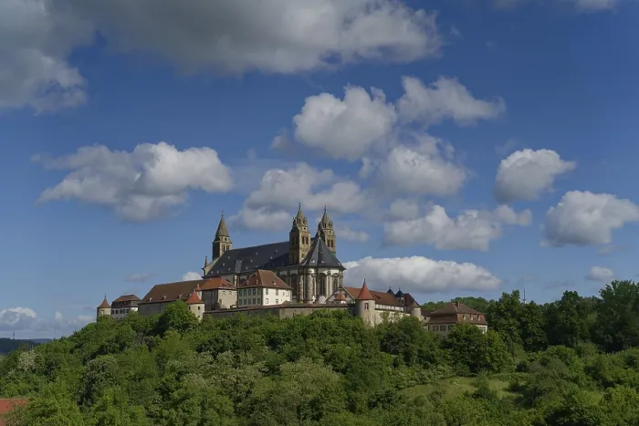 Framed Print : Comburg, Benedictine monastery Framed Print : Comburg, Benedictine monastery