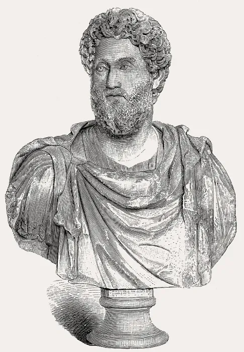 Framed Print : Commodus or Marcus Aurelius Commodus Antoninus Augustus