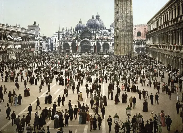 Framed Print : Concert in St Mark's Place