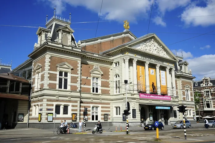 Framed Print : Concertgebouw, concert hall in the neo-classical style