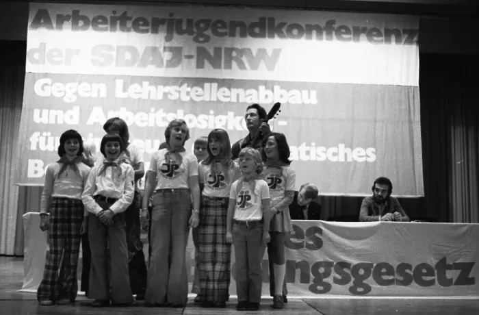 Framed Print : The conference of the left-oriented SDAJ