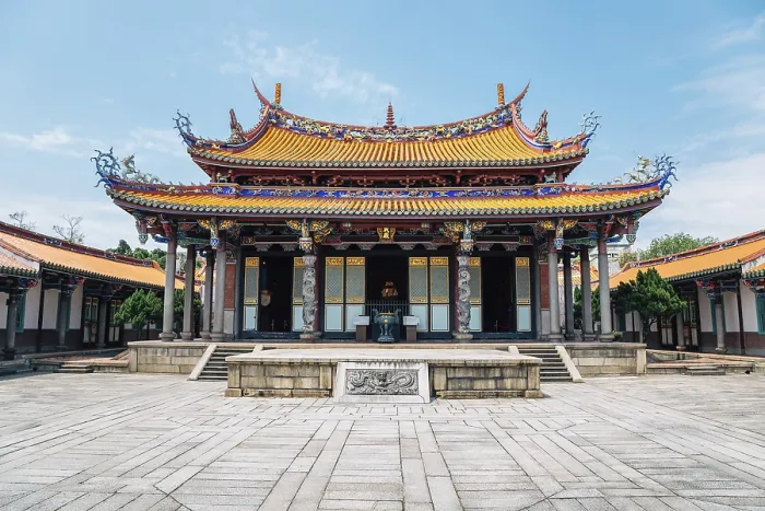 Framed Print : Confucius Temple in Taipei, Taiwan, Asia Framed Print : Confucius Temple in Taipei, Taiwan, Asia