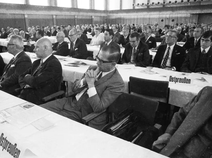 Framed Print : The Congress of the East German Expellees Associations on 15 Framed Print : The Congress of the East German Expellees Associations on 15