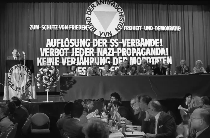 Framed Print : The Congress of the League of Anti-Fascists (VVN) on 25 Framed Print : The Congress of the League of Anti-Fascists (VVN) on 25