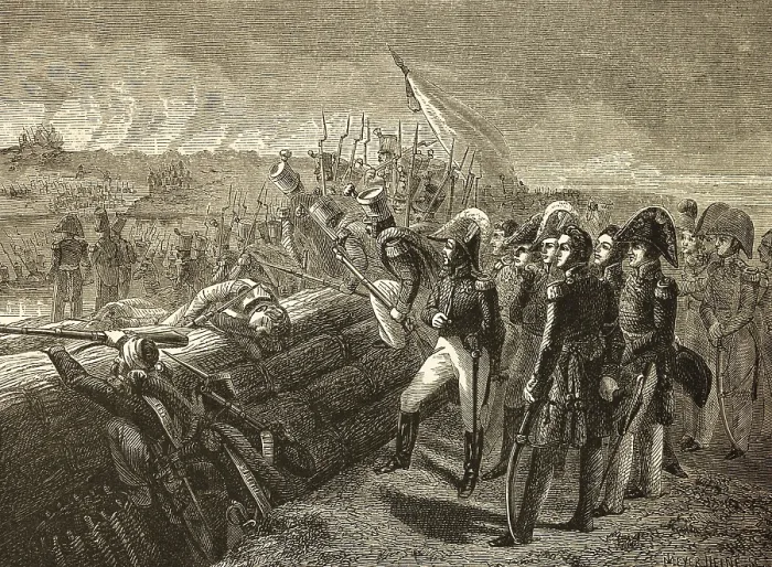 Framed Print : Conquest of Trocadero by the Duke of Angouleme (1823) Commander of the French army