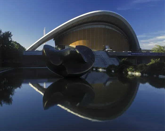 Framed Print : Convention Center, House of World Cultures