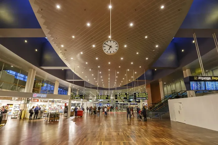 Framed Print : Copenhagen Kastrup Airport (CPH) Terminal in Copenhagen