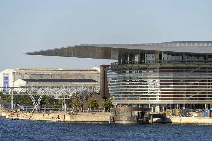 Framed Print : Copenhagen's new opera house Framed Print : Copenhagen's new opera house