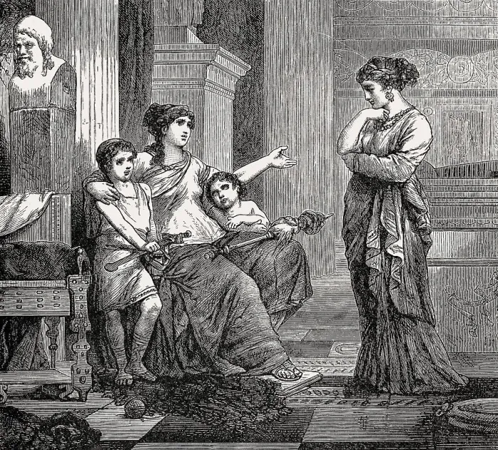 Framed Print : Cornelia Africana, c. 190 - c. 100 BC Framed Print : Cornelia Africana, c. 190 - c. 100 BC