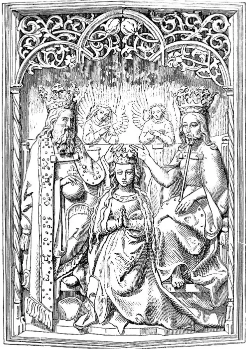 Framed Print : Coronation of Mary or Mary's Framed Print : Coronation of Mary or Mary's