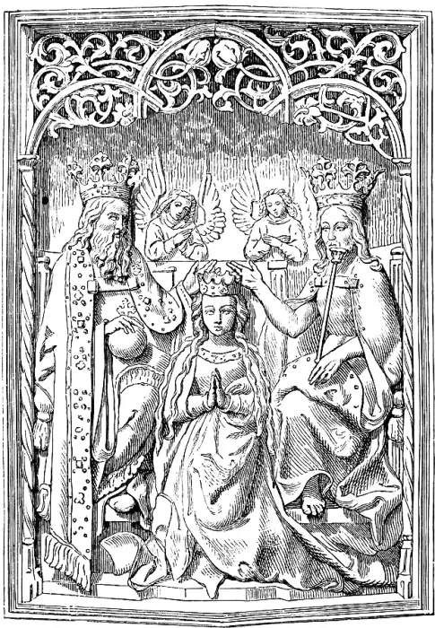 Framed Print : Coronation of Mary or Virgin Mary Framed Print : Coronation of Mary or Virgin Mary