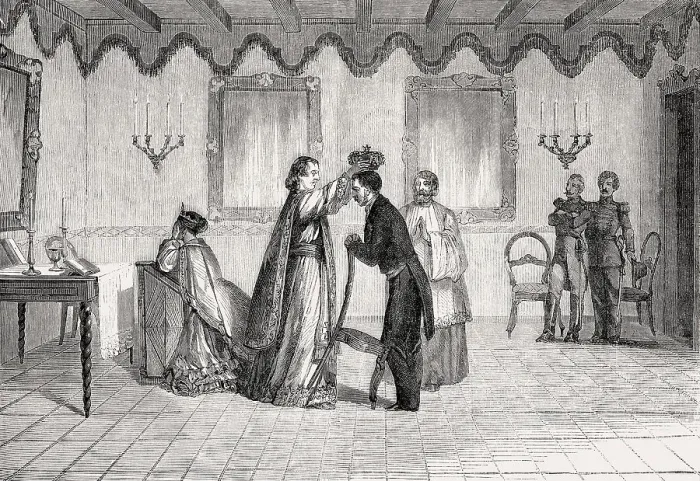 Framed Print : Coronation of Radama II, 1829 - 1863