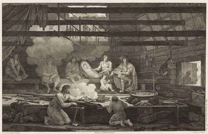 Framed Print : Costumes of the inhabitants of the Bay of Castries