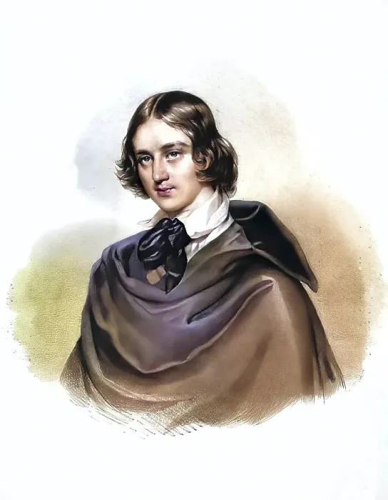 Framed Print : Count Adam Jozef Potocki (24 February 1822)