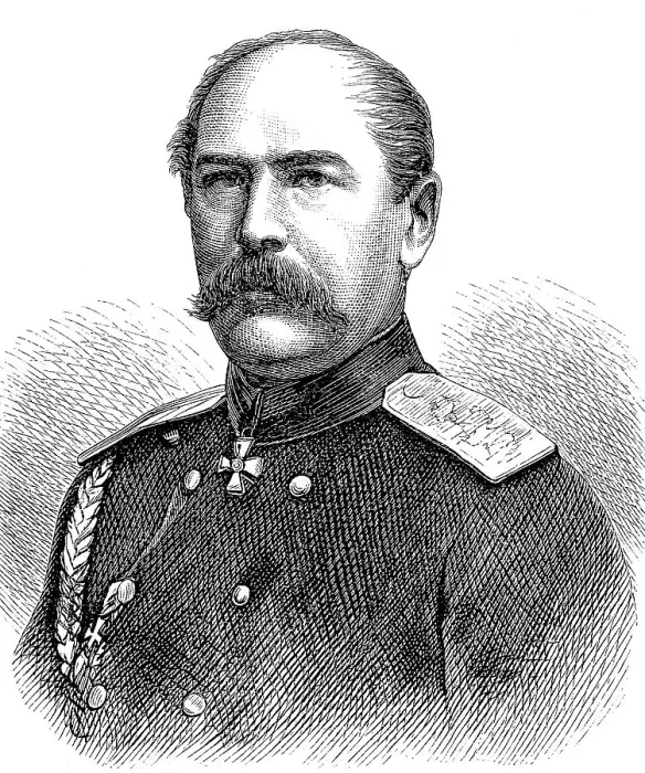 Framed Print : Count Eduard Ivanovich von Totleben Framed Print : Count Eduard Ivanovich von Totleben
