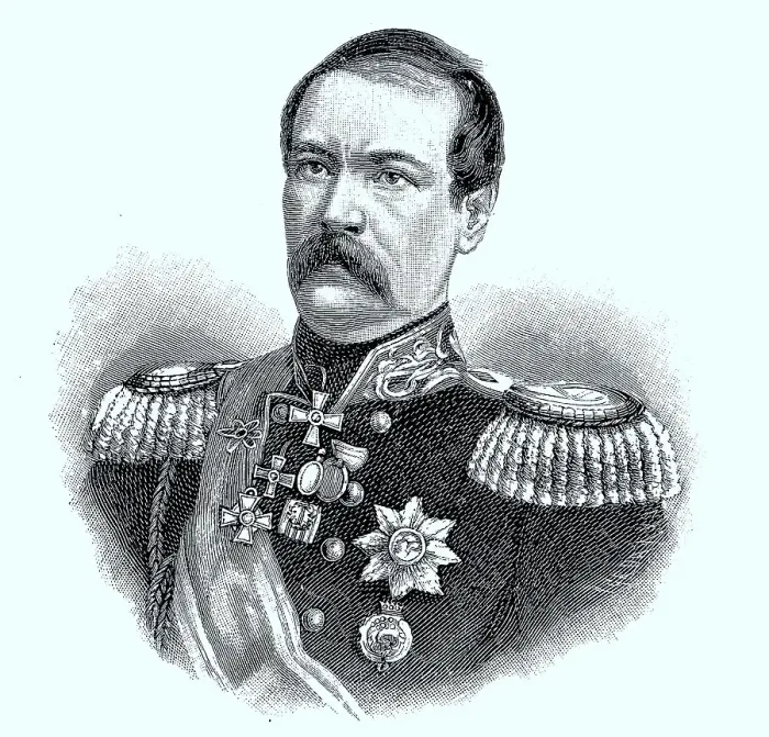 Framed Print : Count Eduard Iwanowitsch von Totleben Framed Print : Count Eduard Iwanowitsch von Totleben