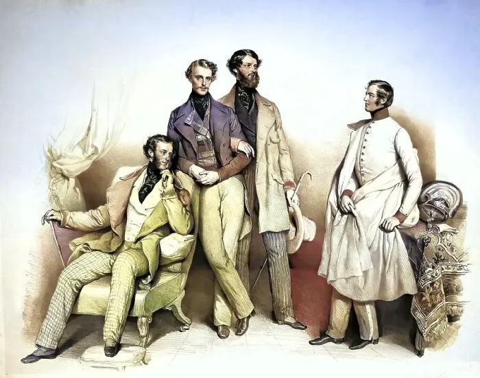 Framed Print : The Counts Jaromir (1818-1908)