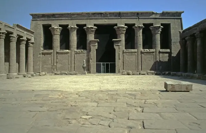 Framed Print : Courtyard, Horus Temple, Edfu, Nile Valley, Egypt, September 1989, vintage, retro, old, historical, Africa Framed Print : Courtyard, Horus Temple, Edfu, Nile Valley, Egypt, September 1989, vintage, retro, old, historical, Africa