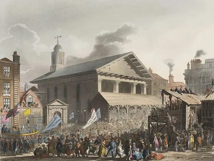 Framed Print : Covent Garden market, London, after Ackermann Framed Print : Covent Garden market, London, after Ackermann